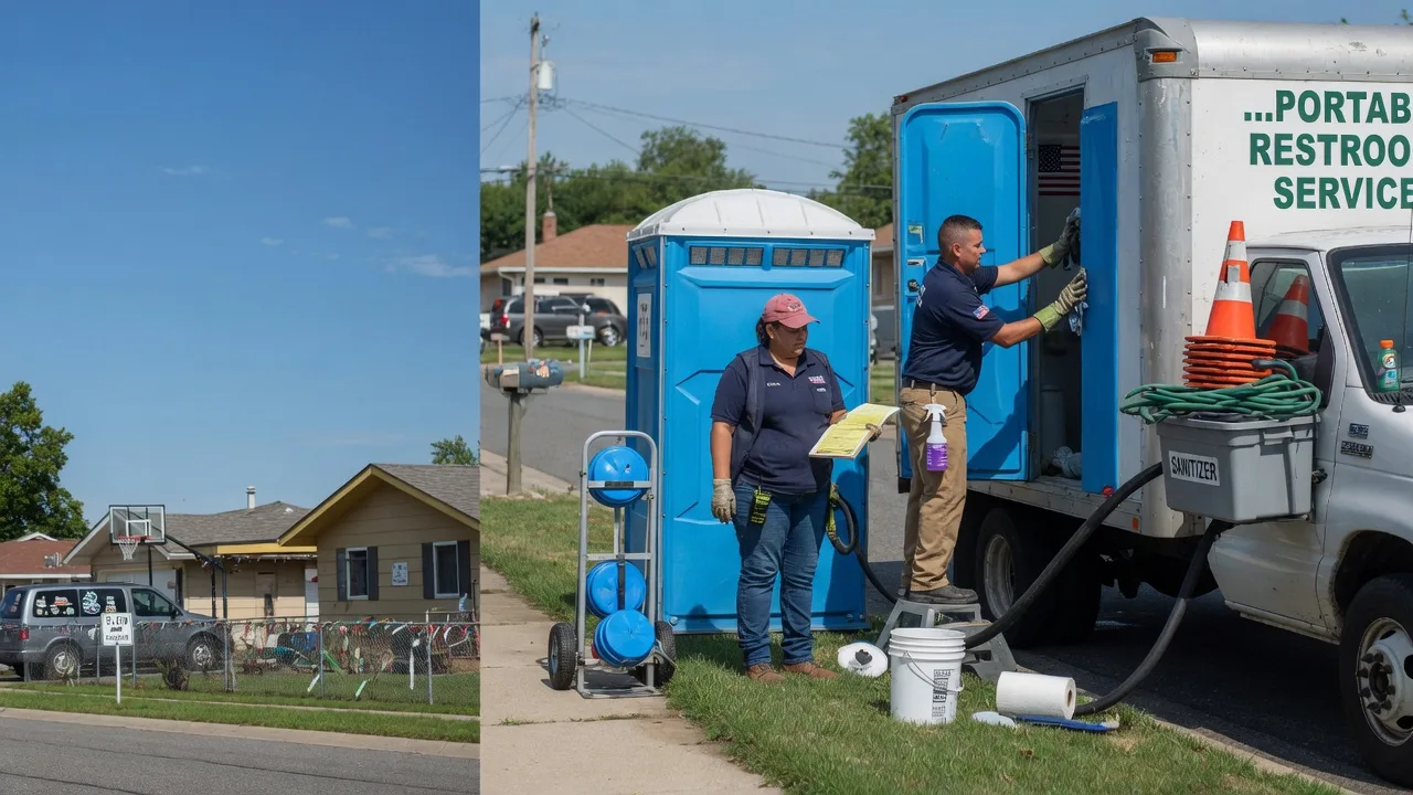 Porta Potty Rental in West Frankfort, IL near me